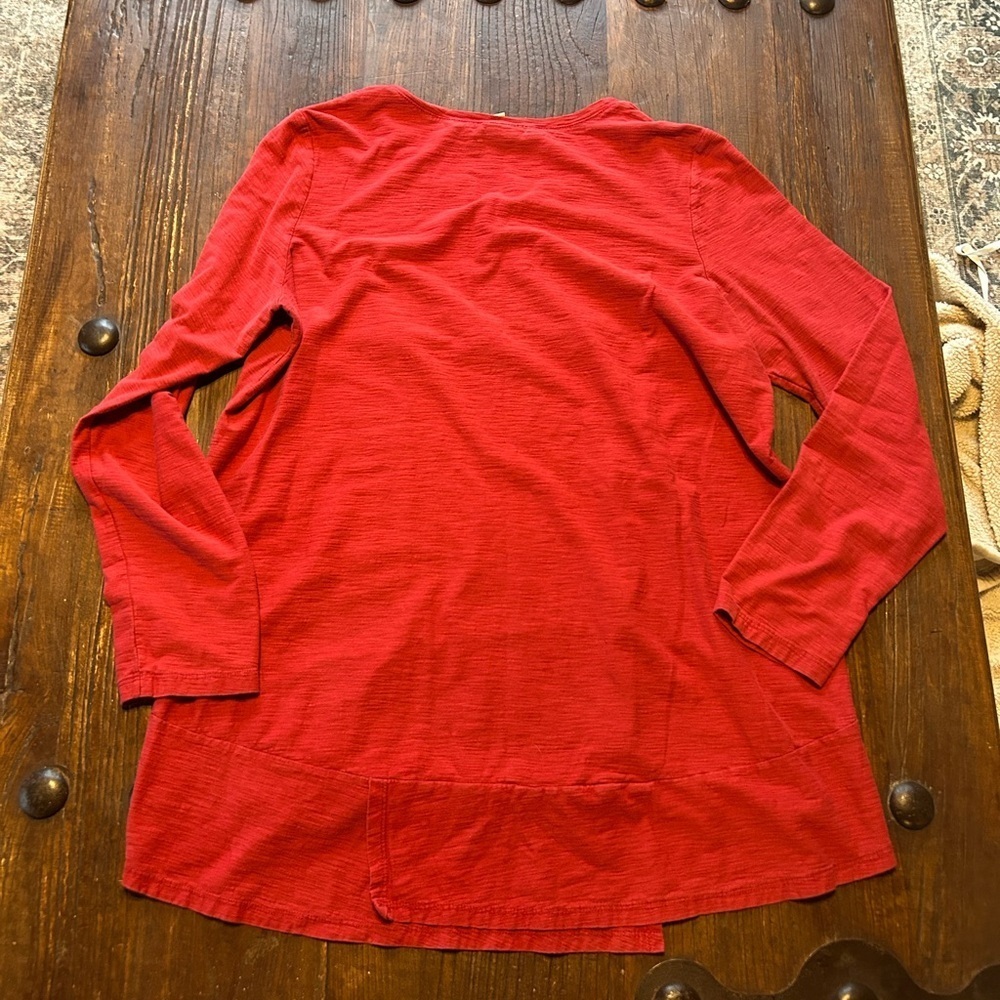 Nomadic Traders Red Long Sleeve Top - Picture 3 of 3